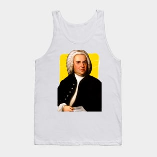 German Composer Johann Sebastian Bach illustration Tank Top